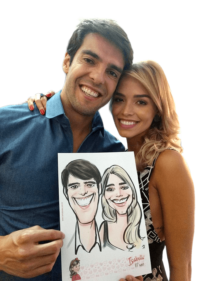Caricatura ao vivo