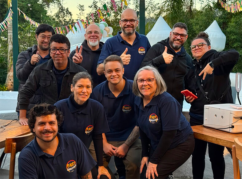 Equipe Fast Caricaturas